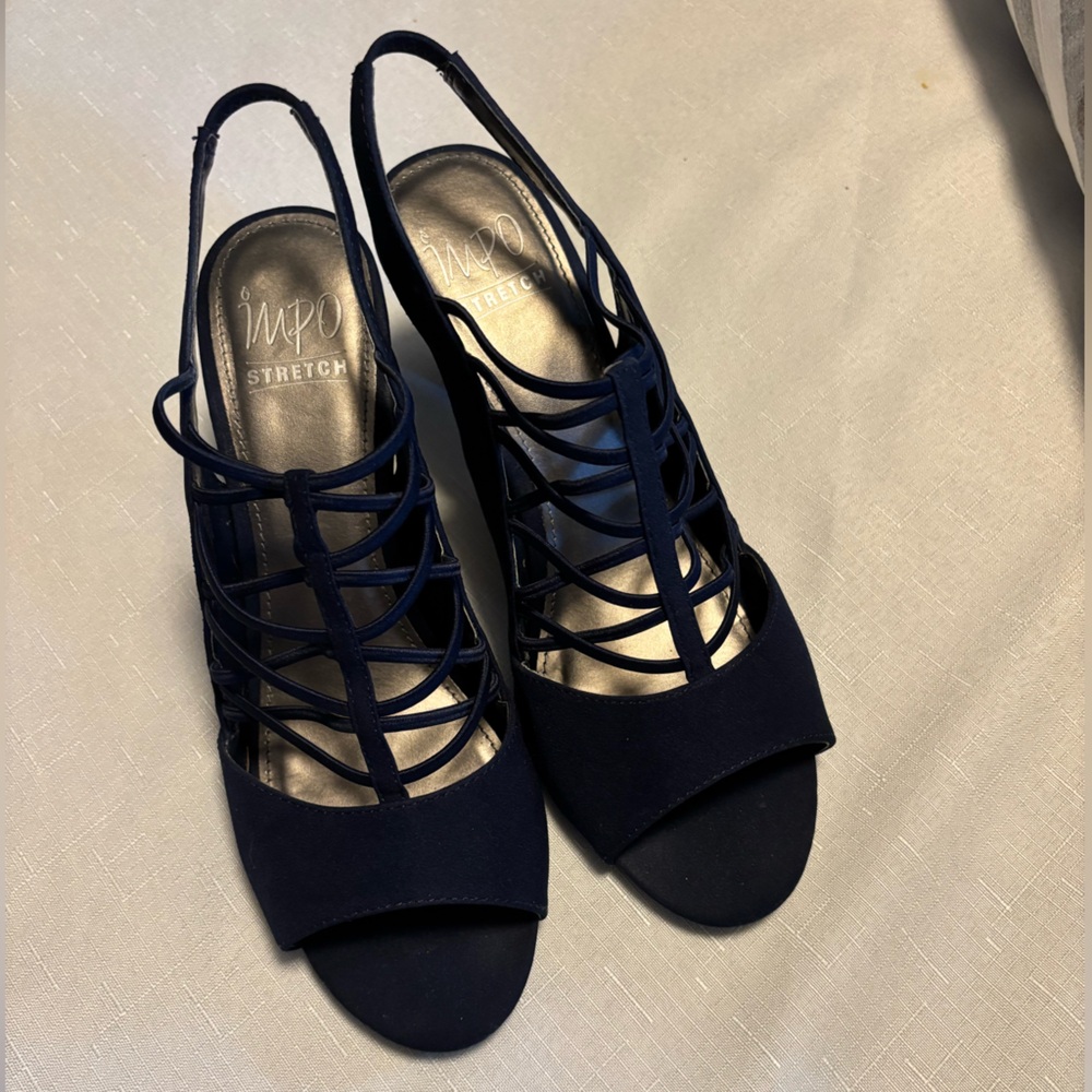 Impo Blue Heels Elegant Design